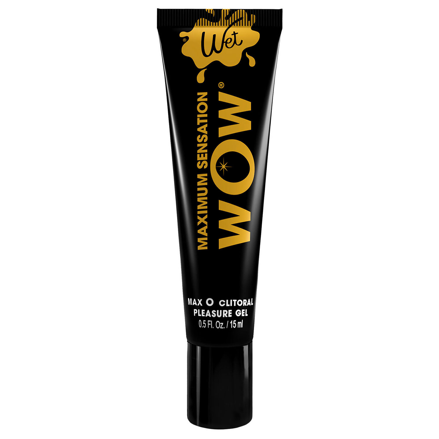 Wet WOw Maximum O Clitoral Arousal Gel 0.5 Fl. Oz/15ml Easy Clean Long Lasting