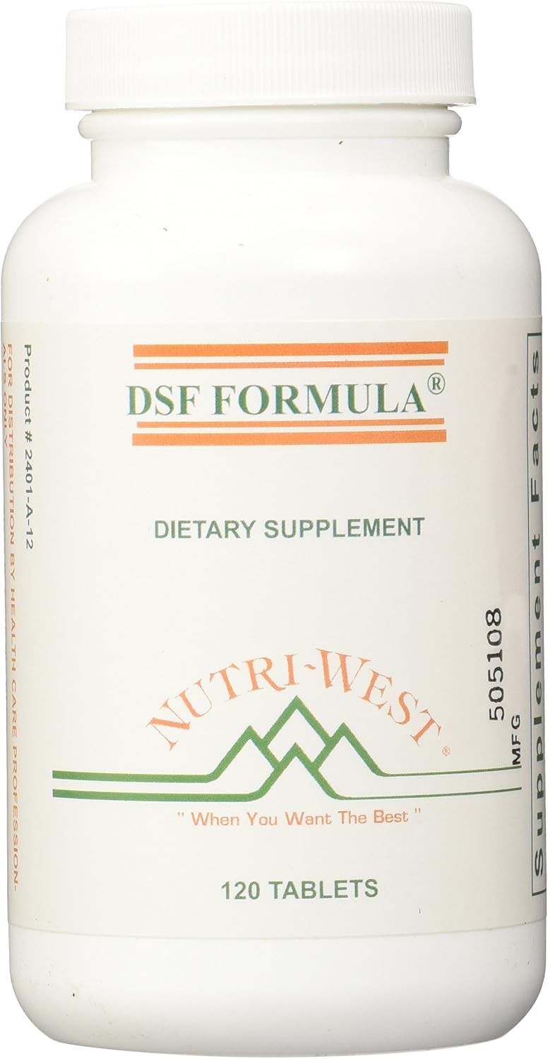 Nutri West DSF Formula Nutritional Supplements 120 Count Tablets