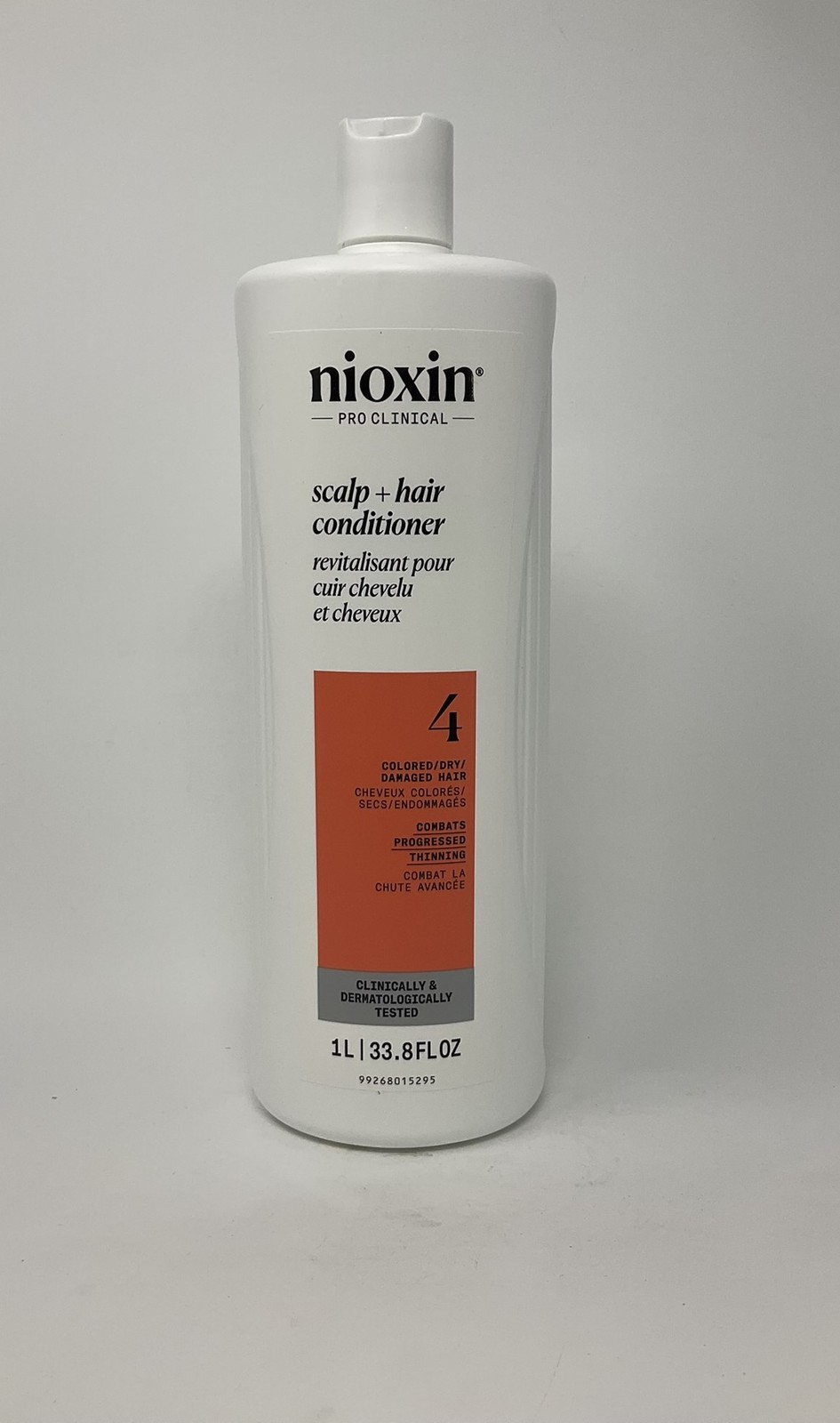 Nioxin System 4 Shampoo and Conditioner Duo Liters, 33.8 oz each