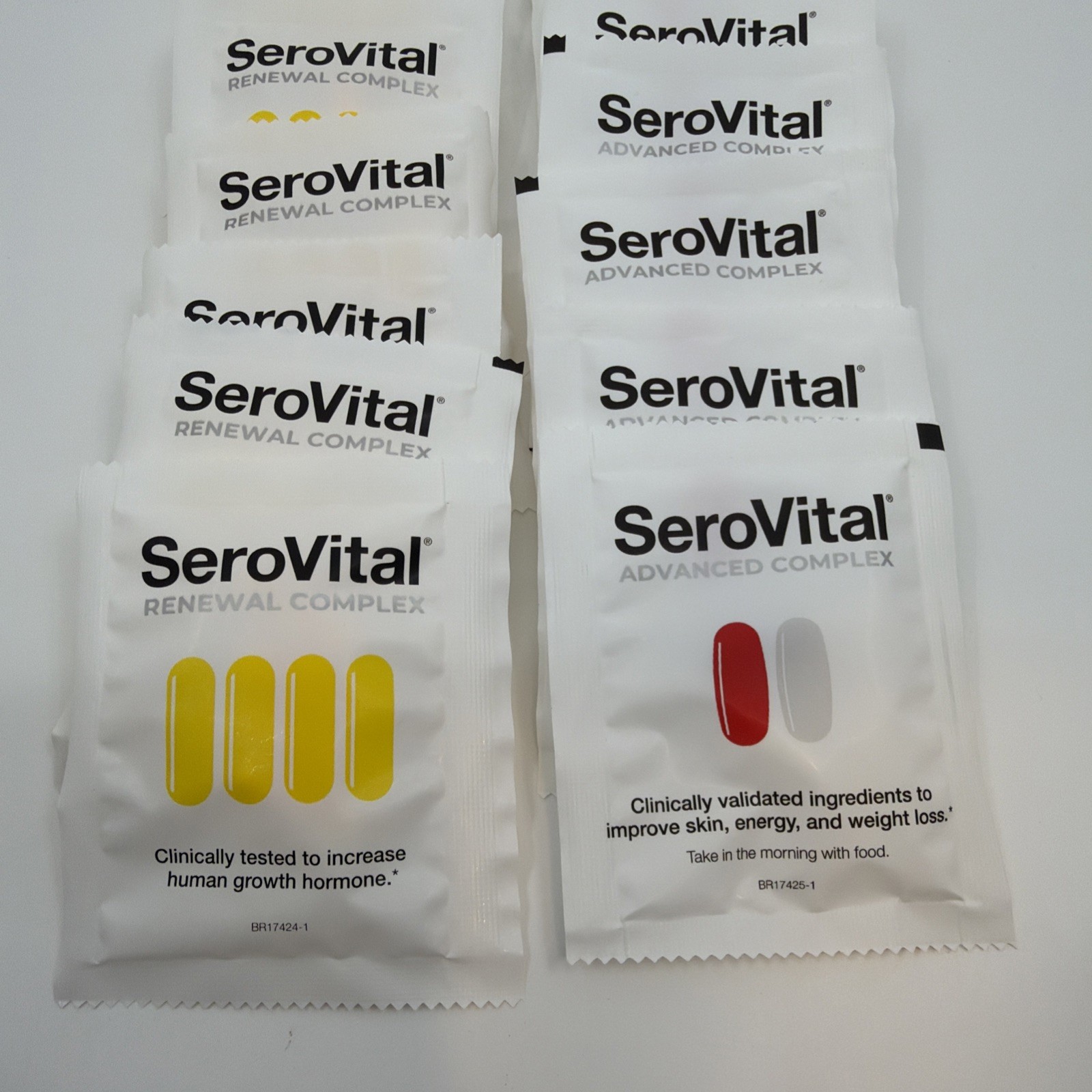 SeroVital Advanced 7 Day Trial Pack Morning And Evening Packets 7 Day Supply New