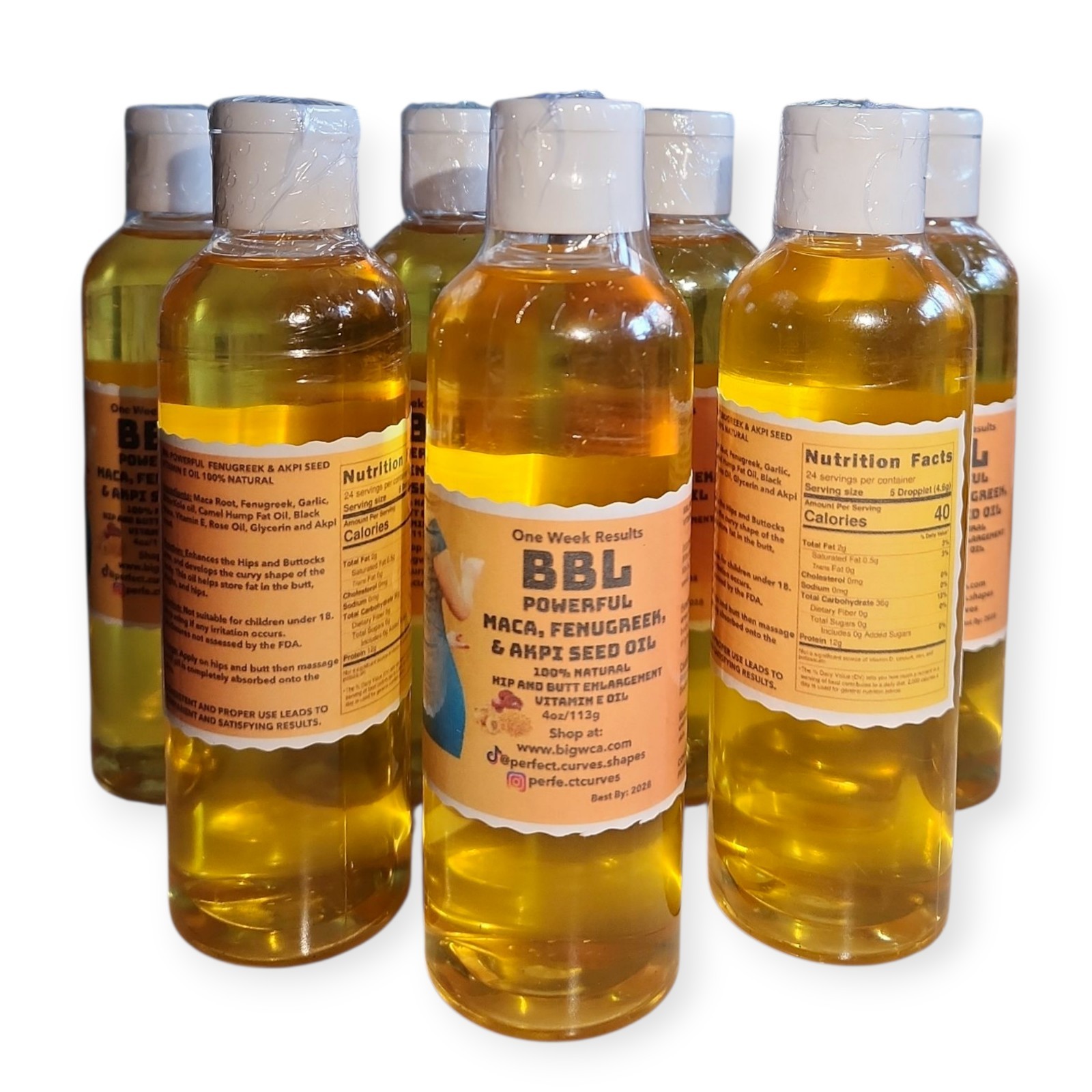 ONE WEEK RESULTS BBL POWERFUL OIL Fenugreek And Akpi Seed.