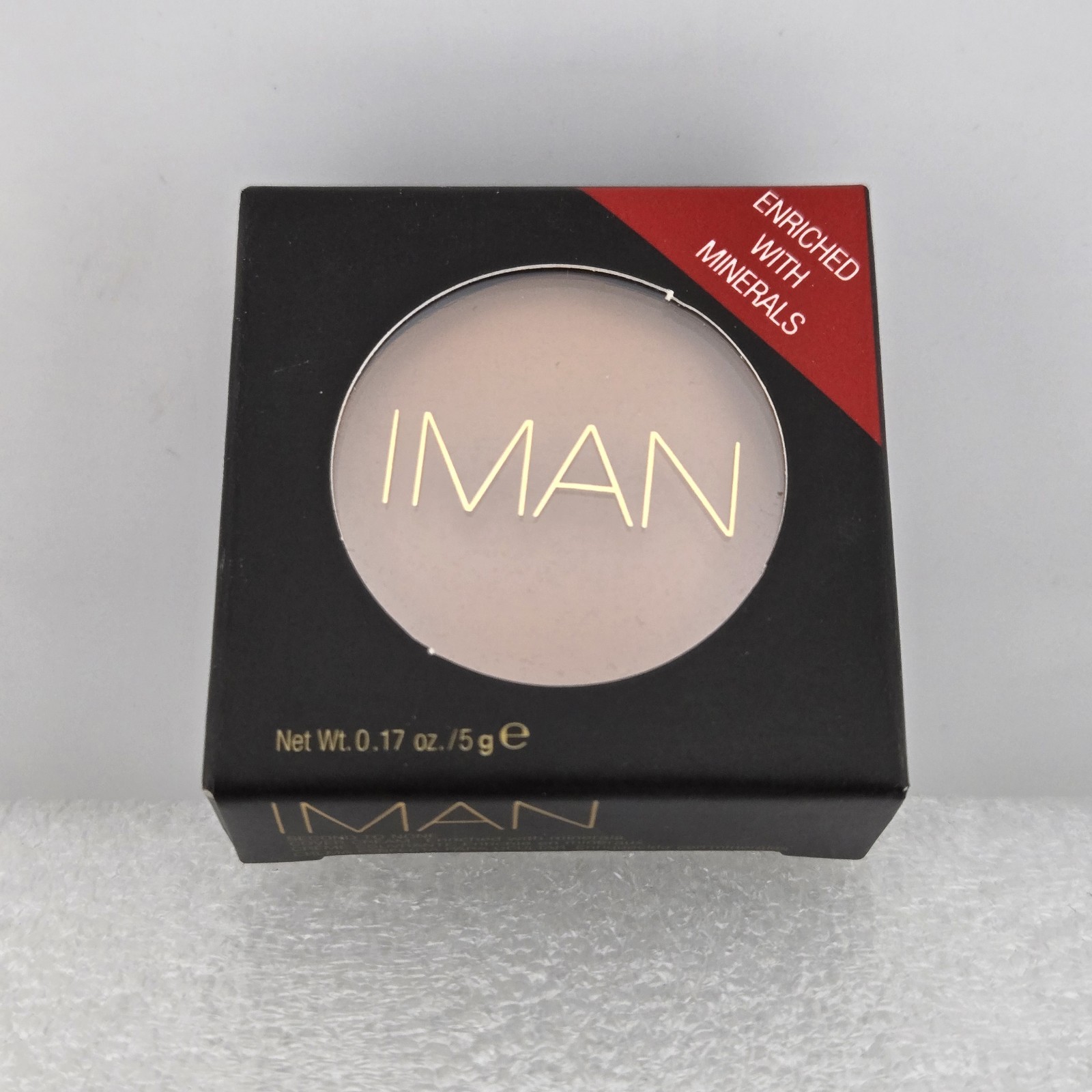 IMAN Second to None Cover Cream Concealer SAND MEDIUM 0.17 oz Enriched Mineral