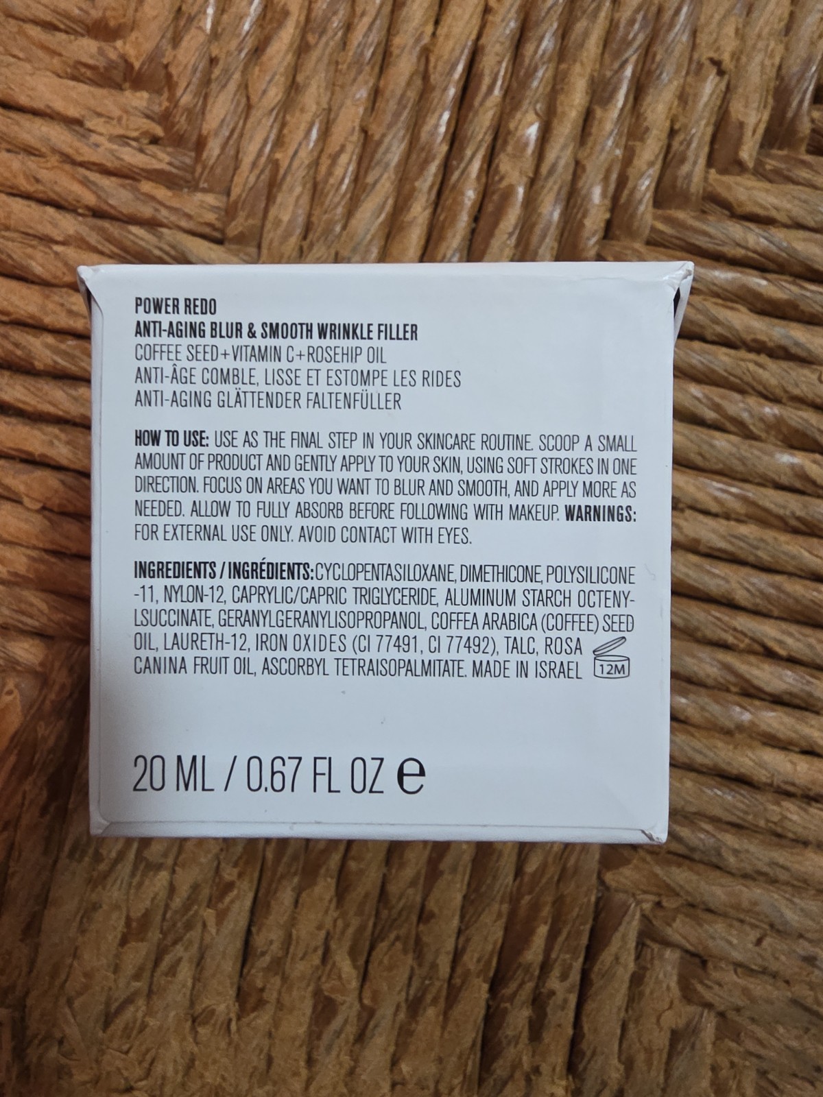 Il Makiage Power Redo Ant~Aging Blur & Smooth Wrinkle Filler Authentic BNIB 20ml