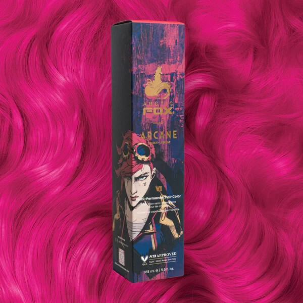 ARCTIC FOX Semi-Permanent Hair Color Dye, 100% Vegan & Cruelty-Free (4, 8 fl oz)