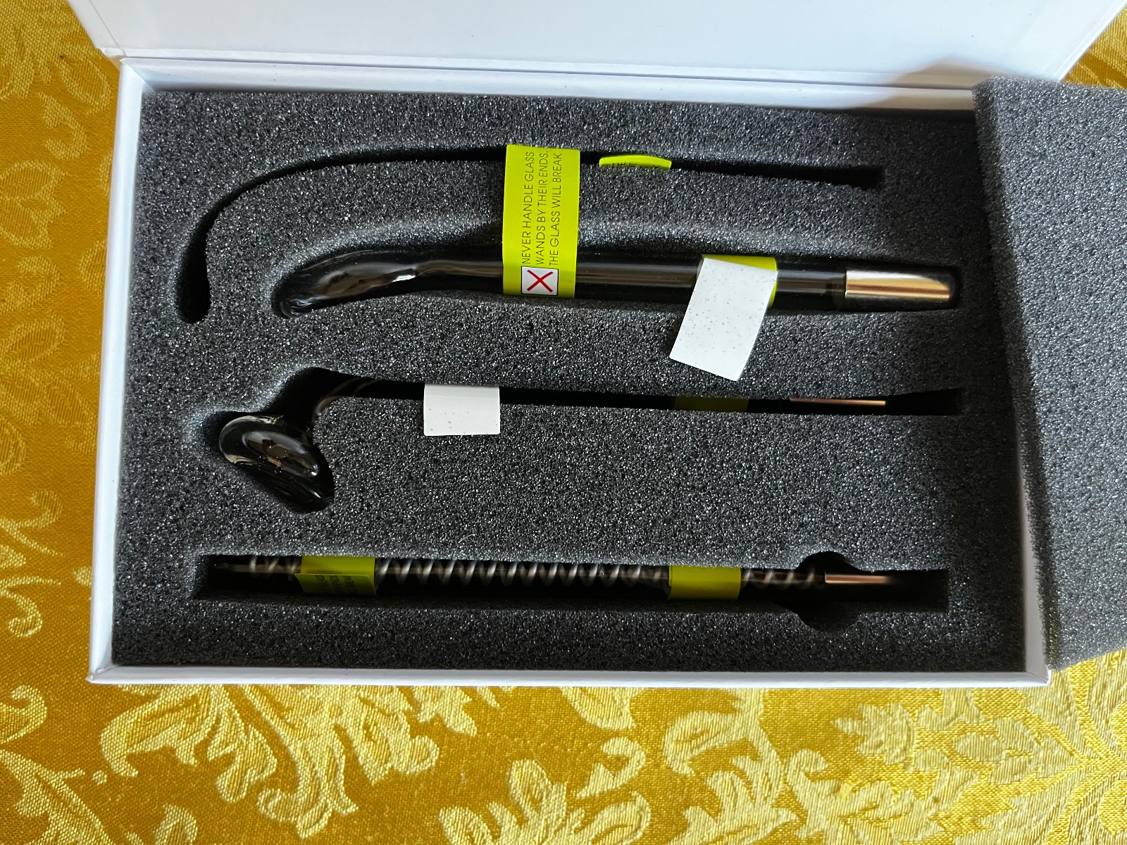 Pure Daily Care NuDerma Clinical Ne+Ar Skin Therapy Wand with 10 Applicators