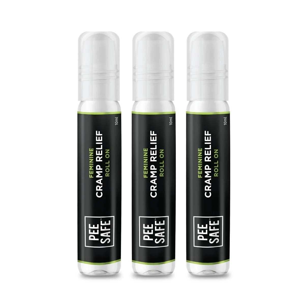 Pee Safe Feminine Cramp Relief Roll On For Instant Relief In Cramps Pack OF 3