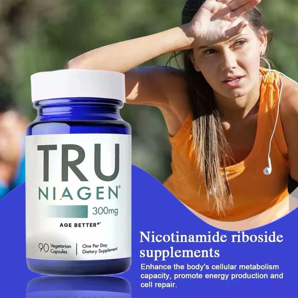 TRU NIAGEN Formula NAD+ NR Supplement 300mg Nicotinamide Riboside 90 Capsules