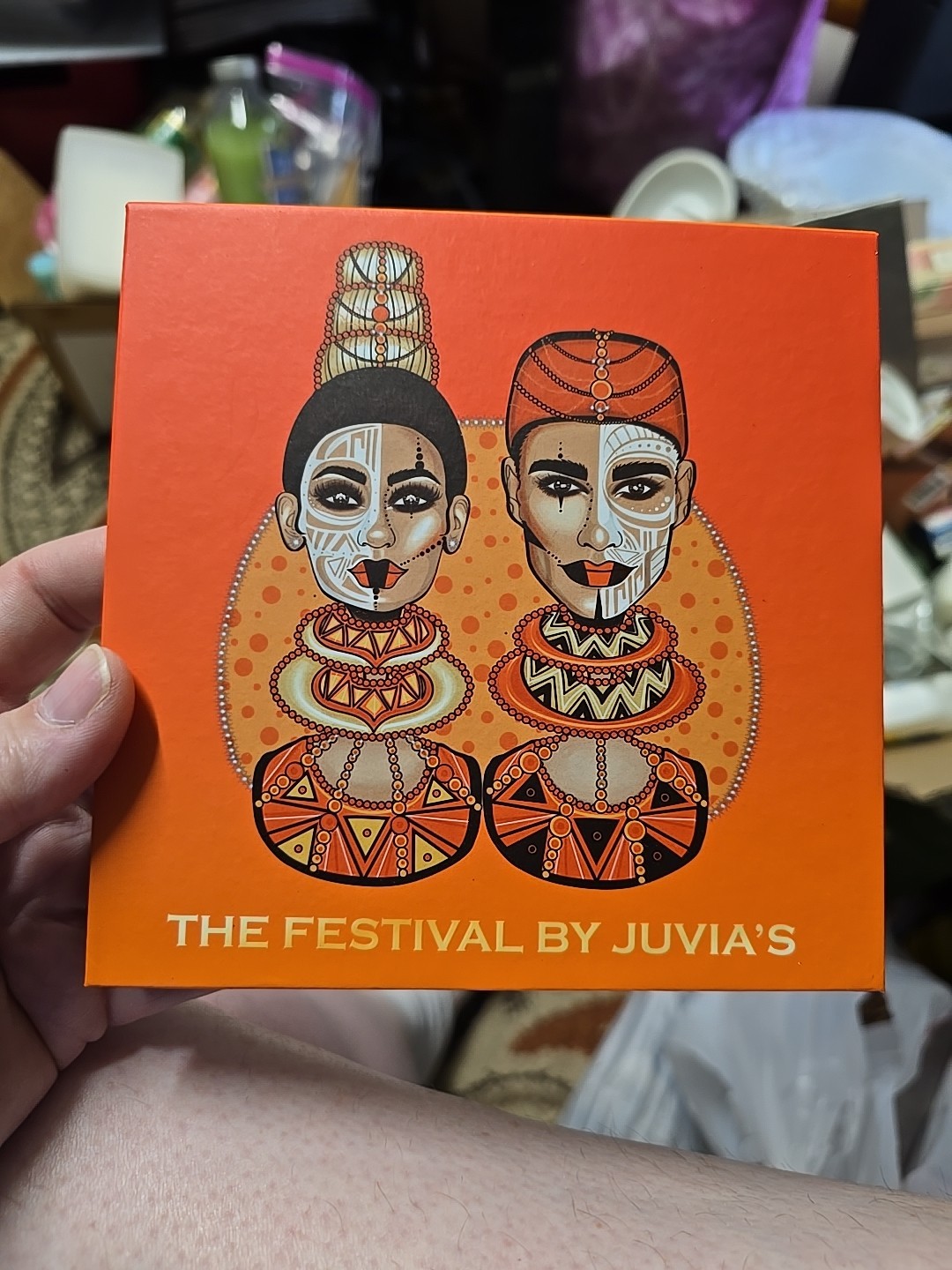 Juvia’s Place The Festival Authentic Eyeshadow Palette 1.14 Oz JP0804 9 Colors