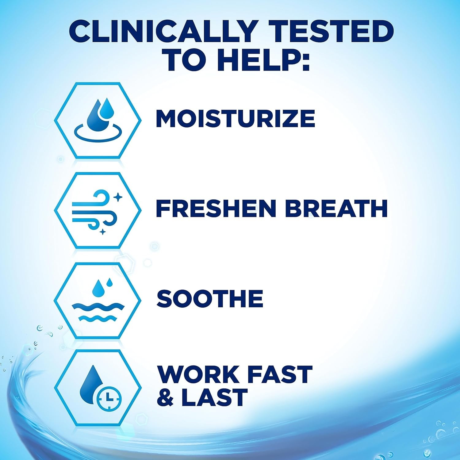 Biotene Dry Mouth Moisturizing Spray Gentle Mint 1.5 fl. oz Each (Pack of 3)