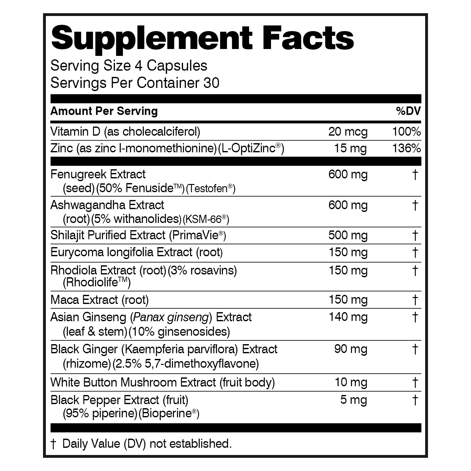 NUGENIX TOTAL-T MAXX – Zinc – Testosterone Booster, Energy, Stamina, Performance