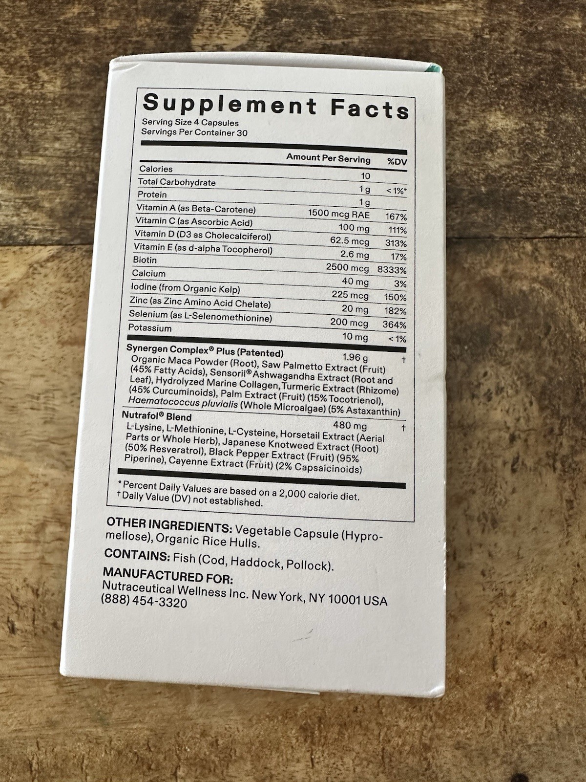 Nutrafol Women’s Balance Hair Growth Supplements (Exp 04/2027) FREE SHIPPING