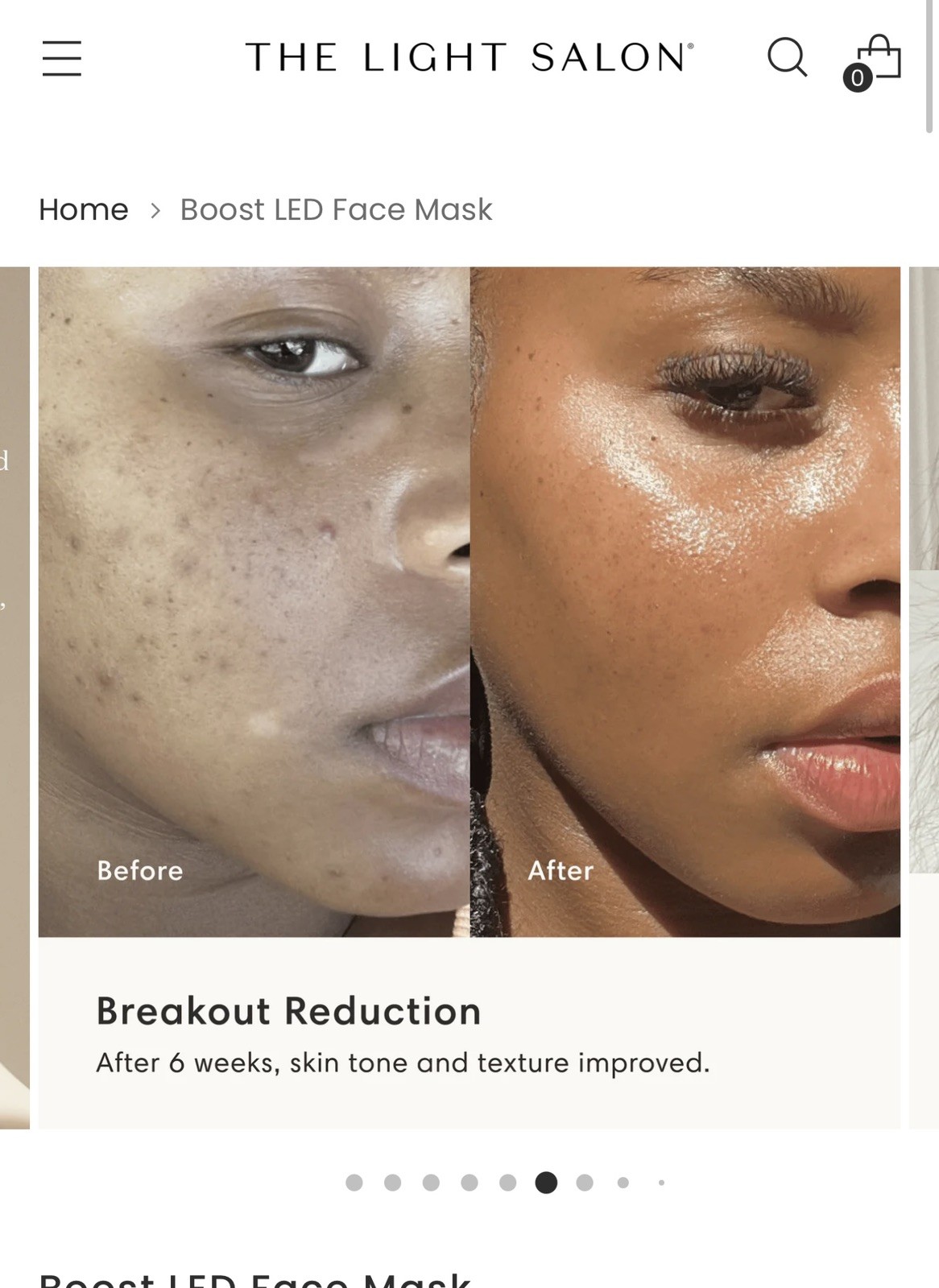 The Light Salon Boost LED Face Mask