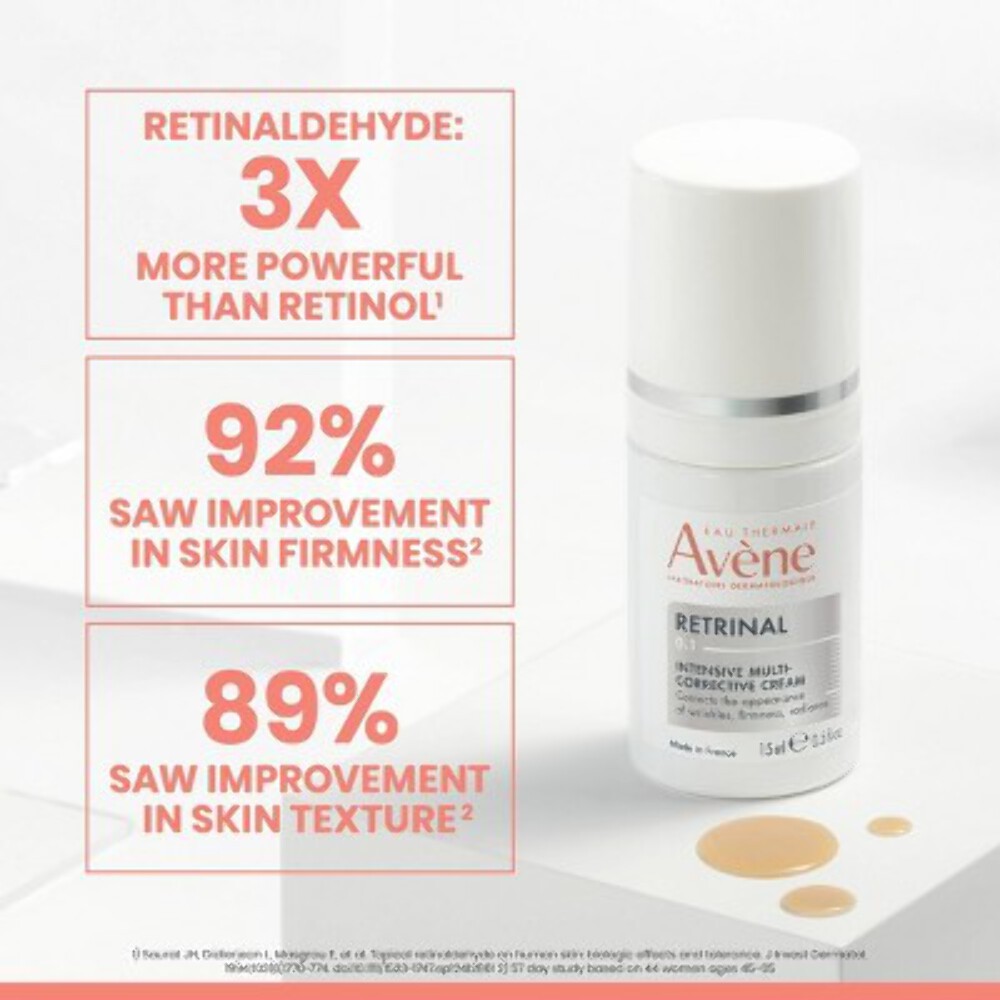 Avene Retrinal 0.1% Intensive Multi-Corrective Cream 0.5 fl oz – Imperfect Box