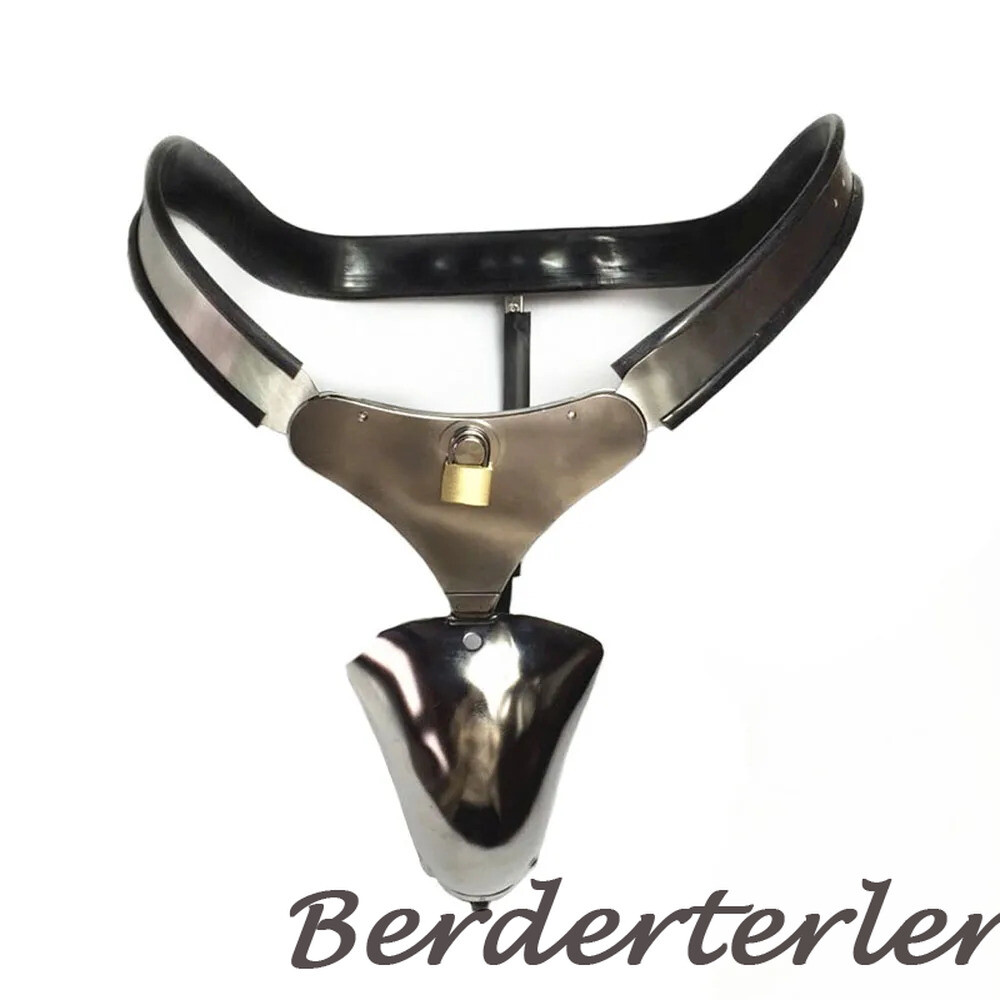 New Arrivals Male Stainless Steel T-back Chastity Belt Device Hole Underwear