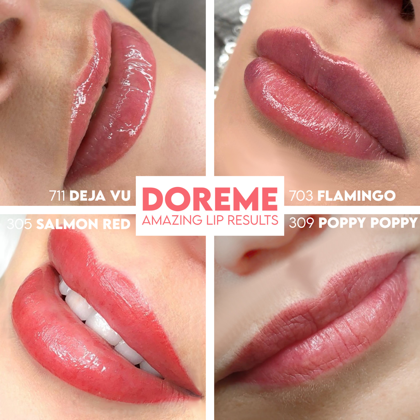 DOREME Permanent Makeup Pigment Microblading Tattoo Cosmetic Micropigmention
