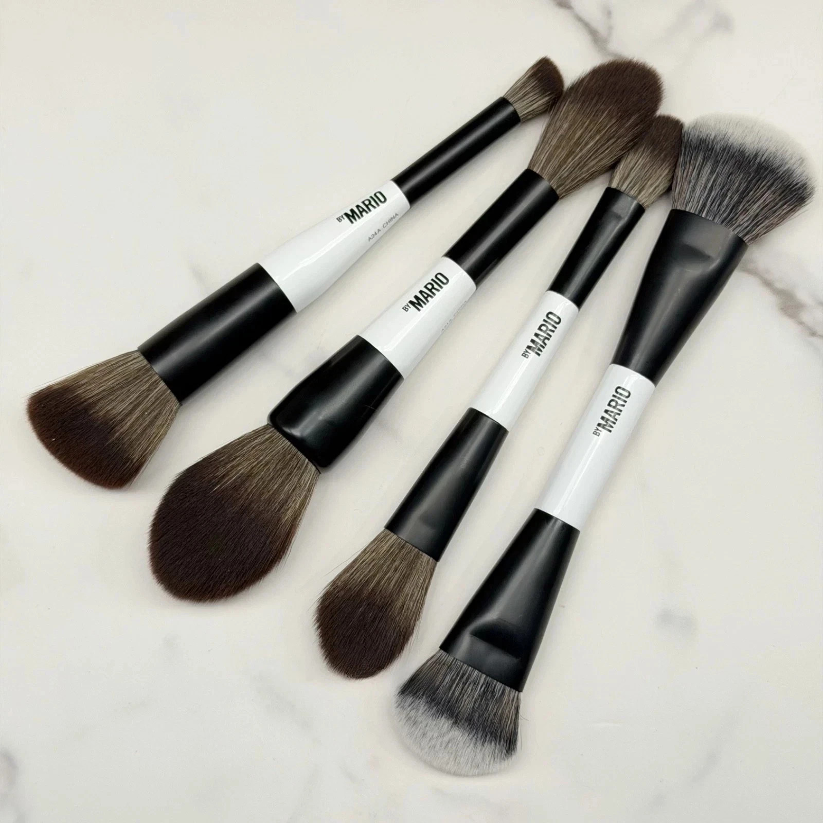Makeup By Mario F1 F2 F3 F4 Brush Bundle Set – 4pcs Face Powder Blush FOundation