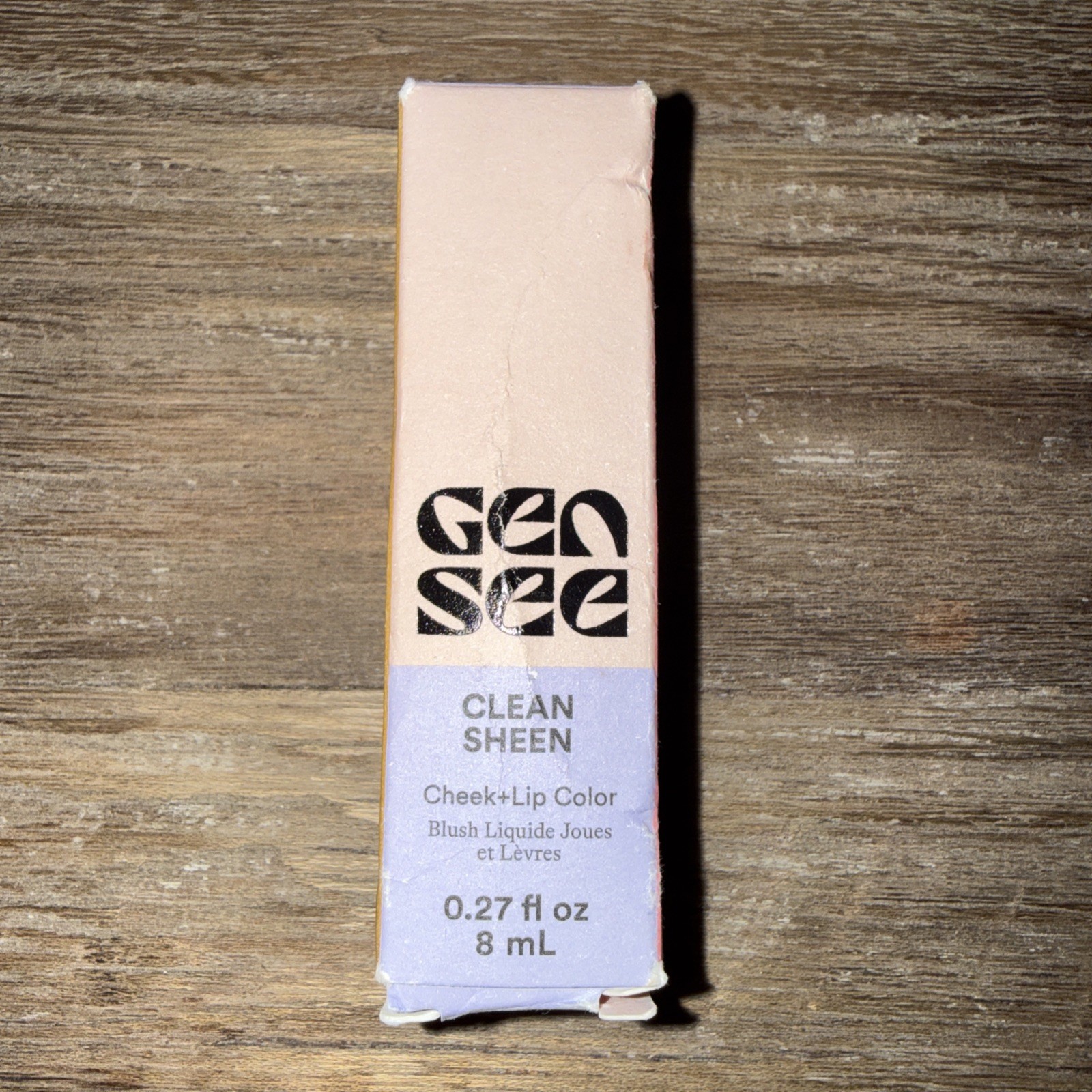 Gen See Clean Sheen Plum 03 .27oz Sealed New In Box