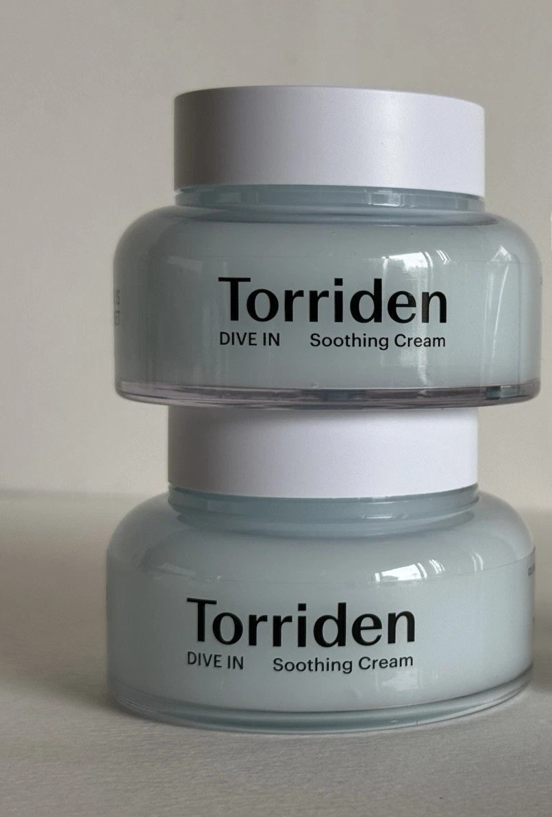 Torriden Dive In Soothing Cream Set Of 2 3.38 oz Each