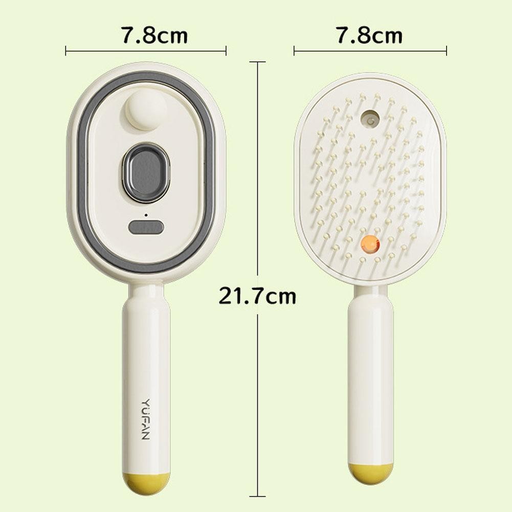 2026 Electric Spray Hair Brush Air Cushion Massage Comb Anti-Static 3-colors US
