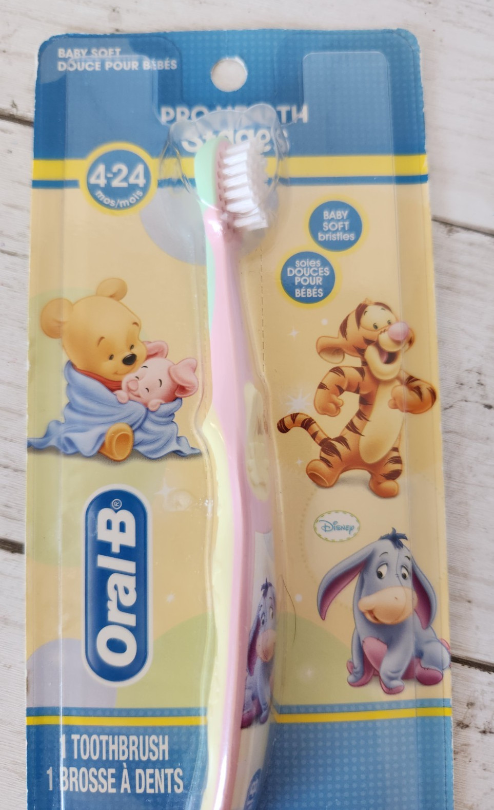 2011 Oral B Pro Health Stages Toothbrush Winnie The Pooh 4-24M