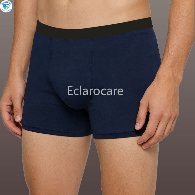 3PCS Washable Incontinence Underwear for Men Leakproof Urinary Bladder Leakage