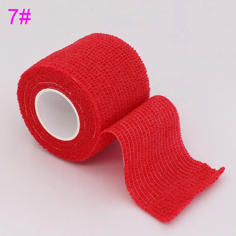 18 Colors Self Adhesive Elastic Sports Bandage Wrap Athletic Support Tape