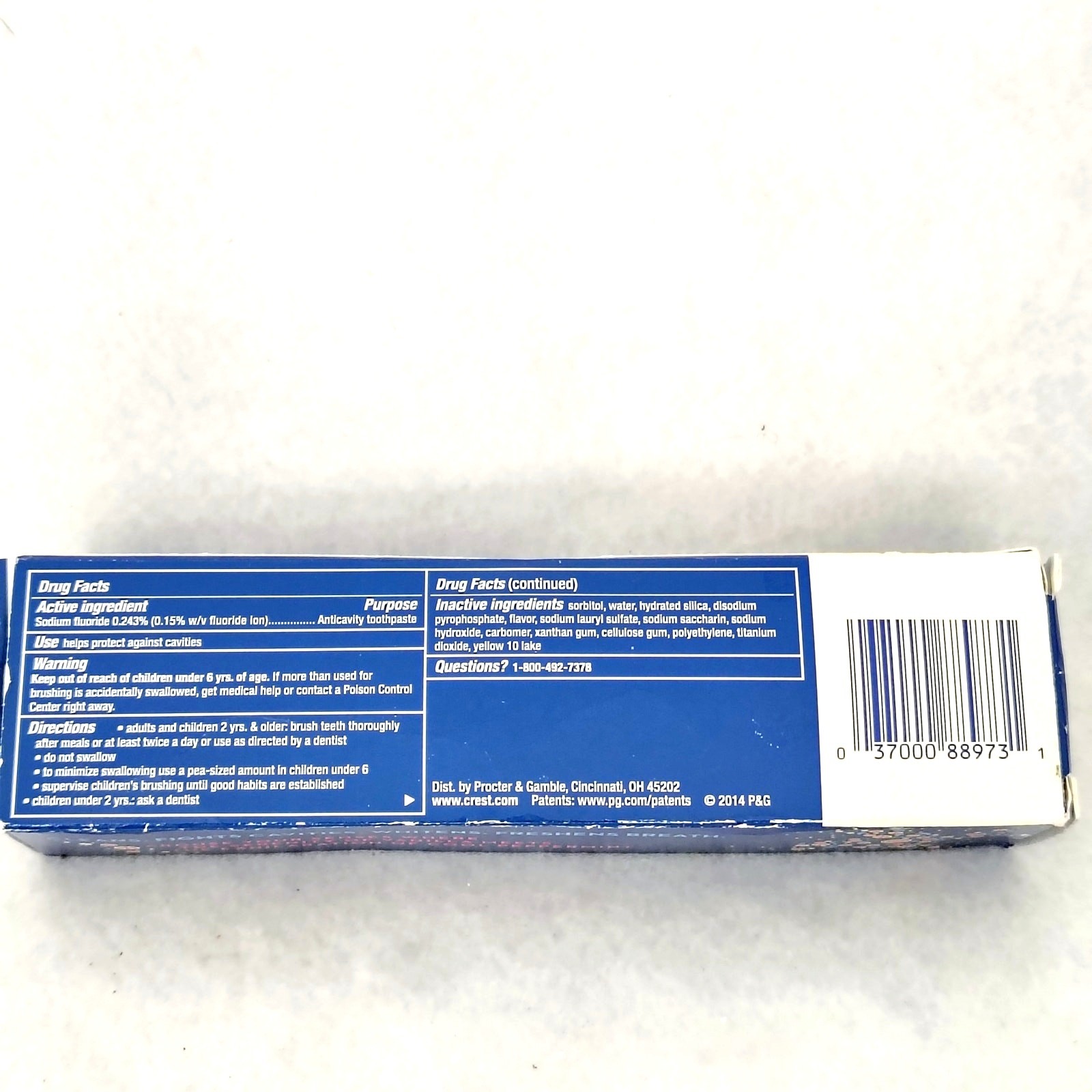 Colgate Be Inspired Vanilla Mint Spark Flouride Toothpaste 4.5 oz. Discontinued