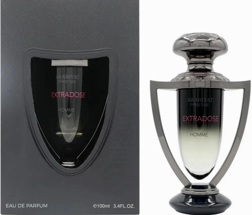ARABIYAT PRESTIGE EXTRADOSE HOMME EAU DE PARFUM SPRAY FOR MEN 2.7 Oz / 80 ml NEW