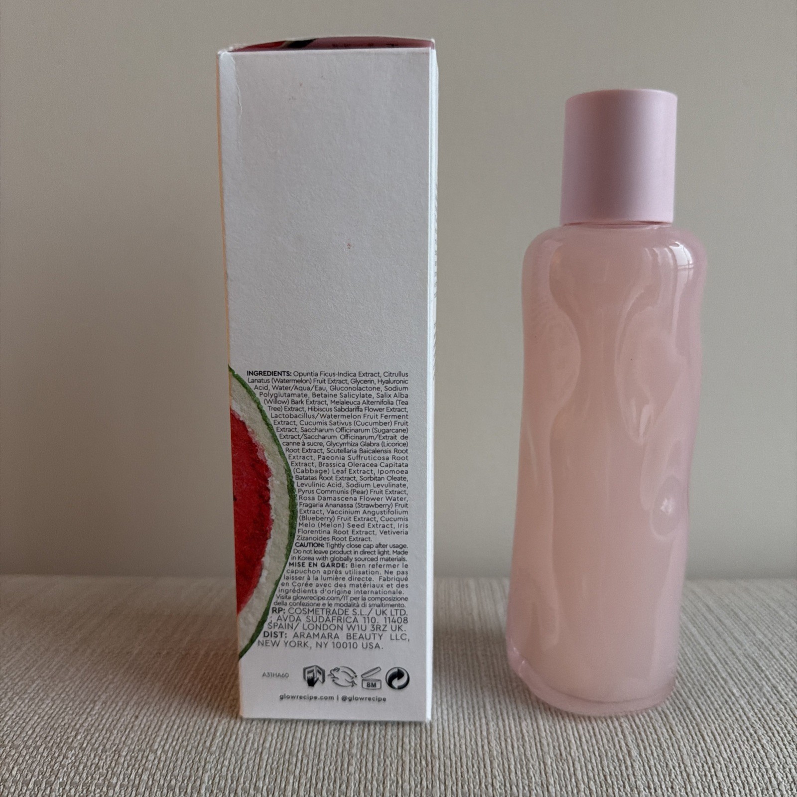 GLOW RECIPE Watermelon Glow PHA + HBA Pore-Tight Toner 150mL/5fl.oz
