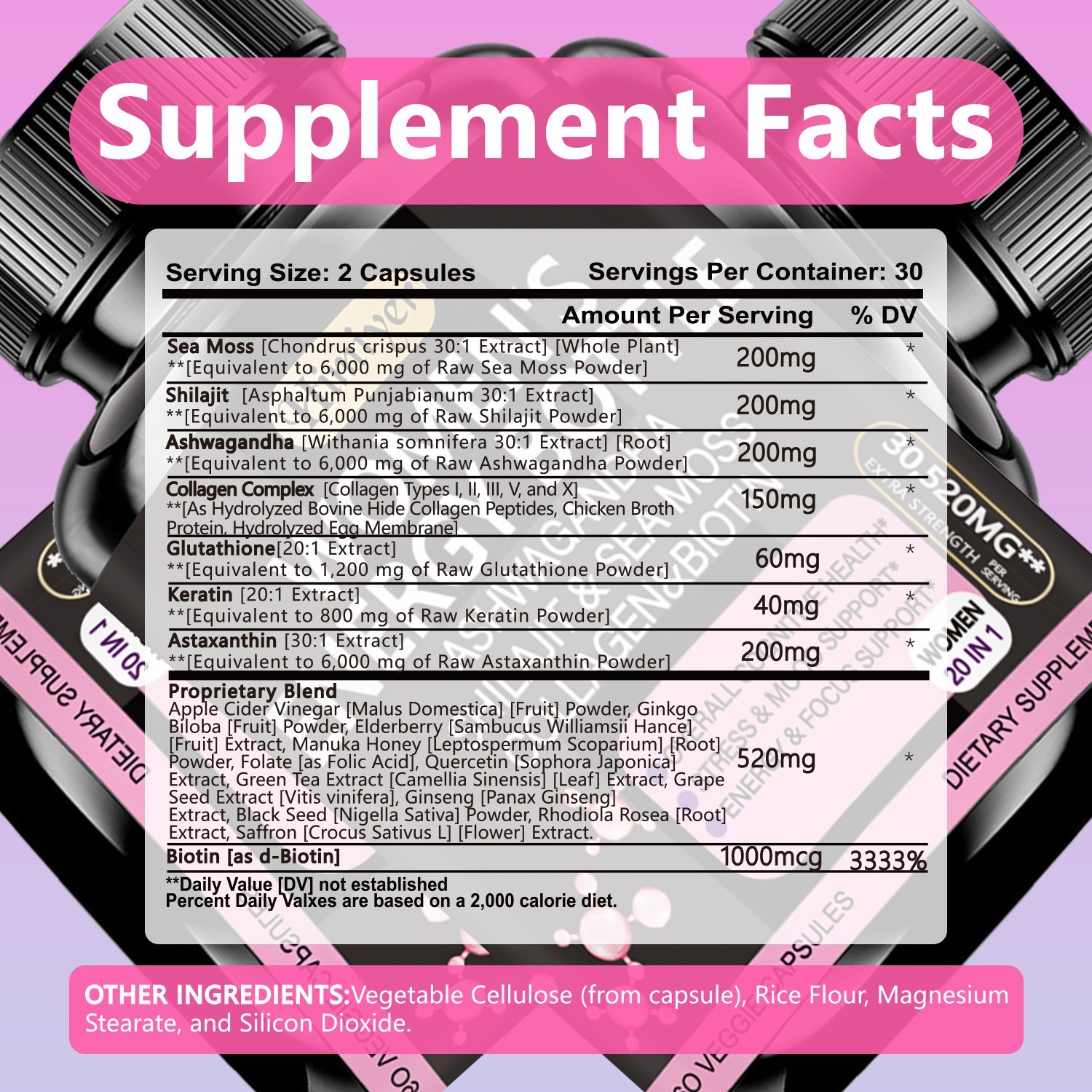 Female energy – herbal essence, exercise, endurance, vitality, relieve fatigue