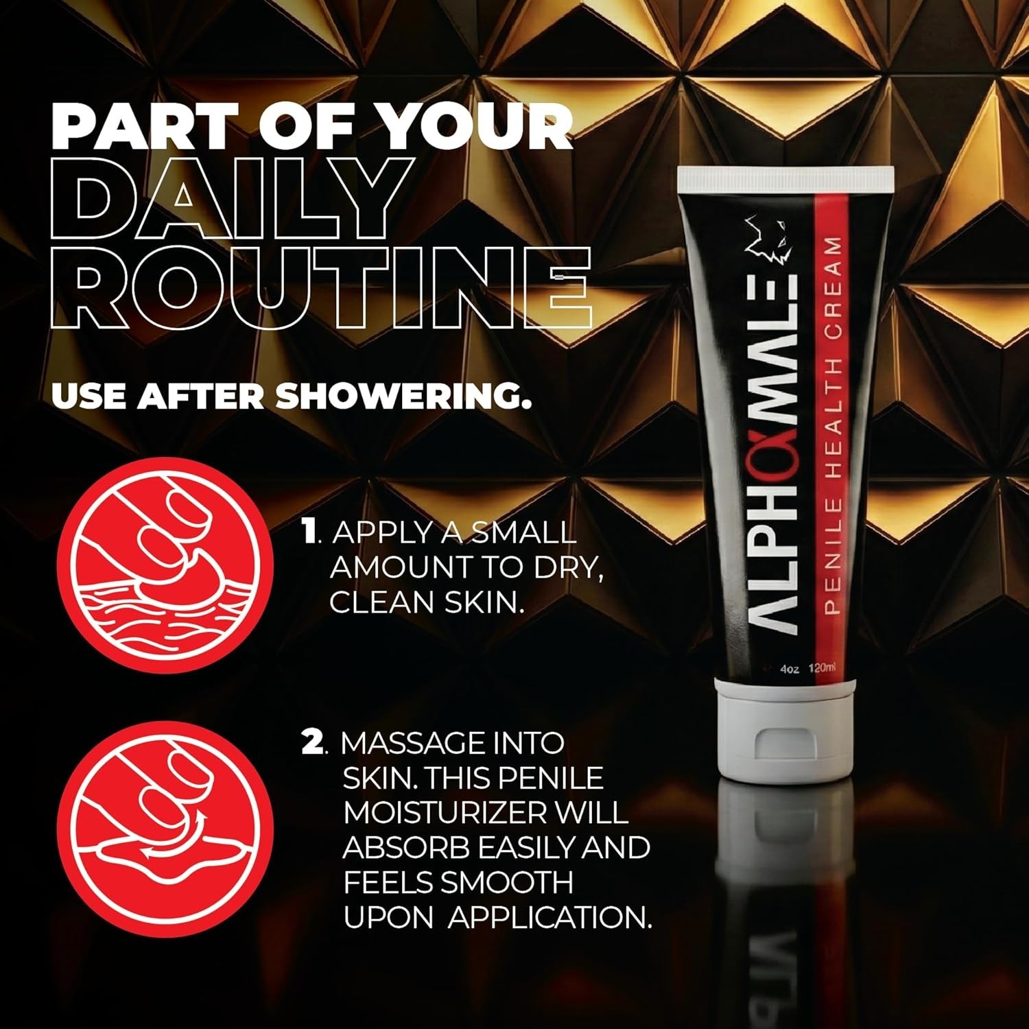 Penile Health Creme Daily Moisturizer for Sensitive Skin – Coconut oil, CoQ10…