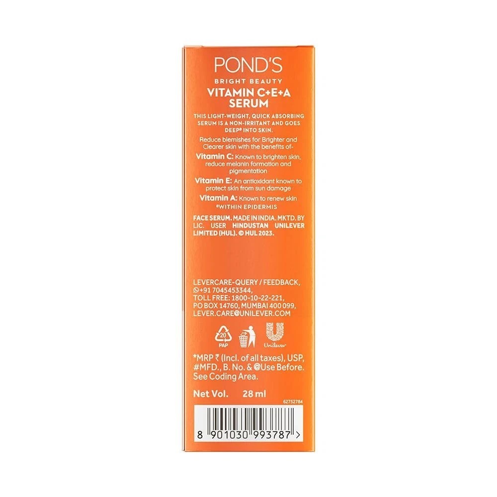 POND’S Bright Beauty 12% Vit C+E+A Serum 28ml
