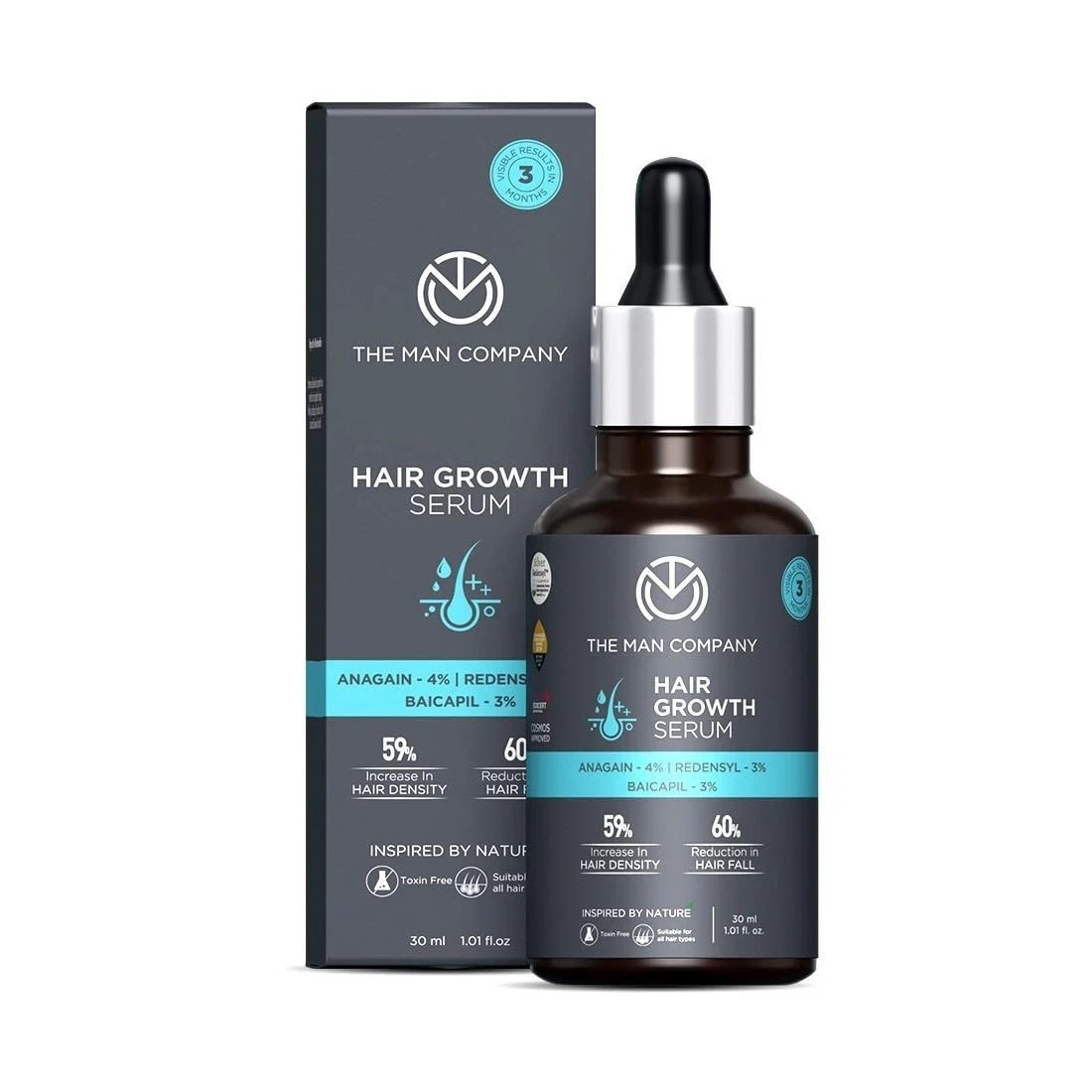 The Man Company Hair Growth Serum for Men 30ml