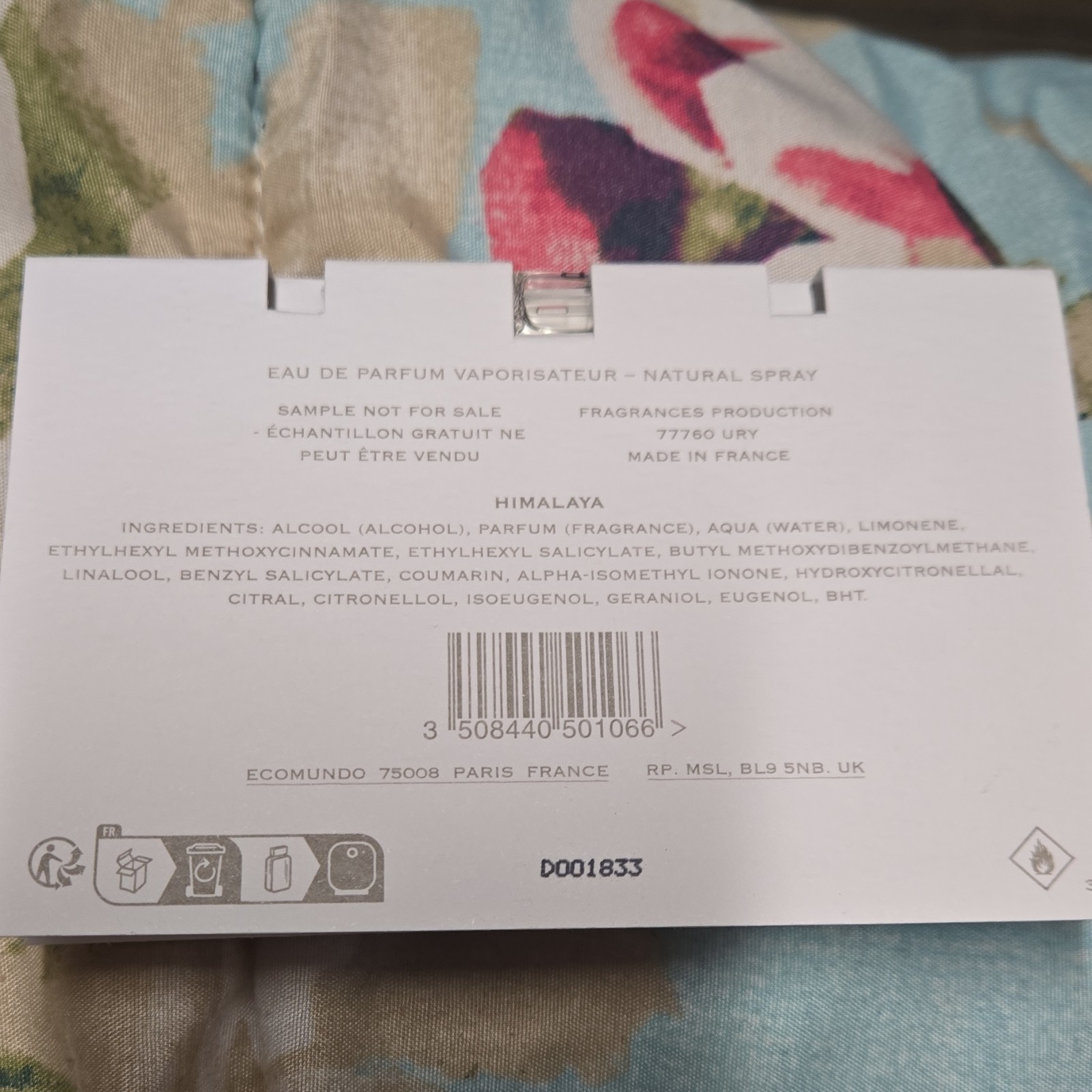 Creed Himalaya Eau de Parfum Spray 0.07 fl oz Sample Size