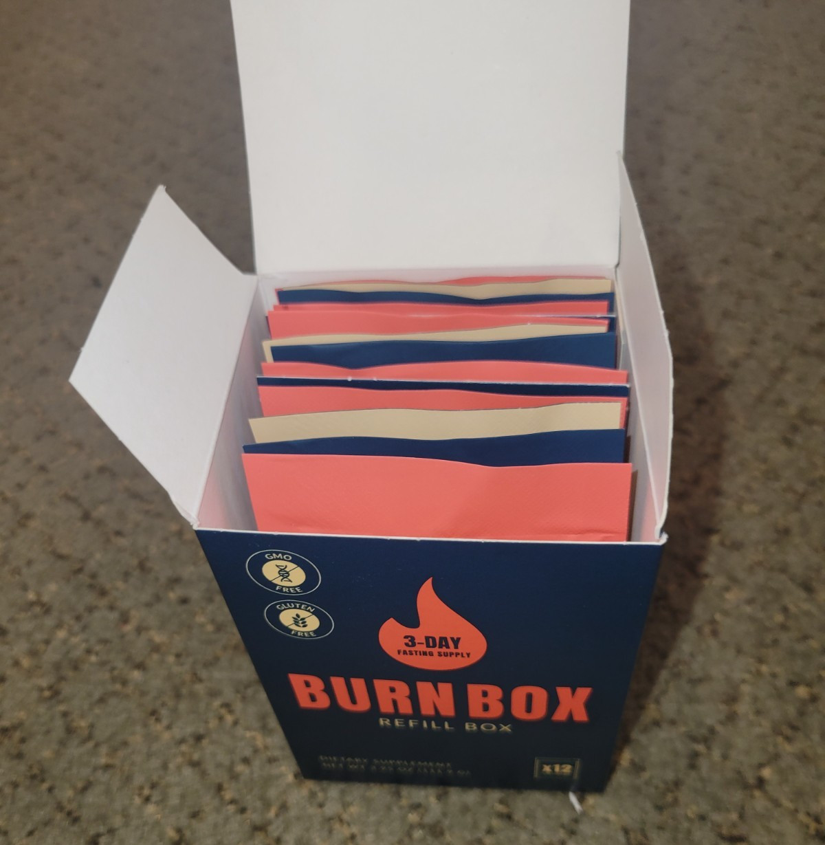 Burn Box 3-Day Fasting Kit Refill Box 05/2027 Expiration Date NEW