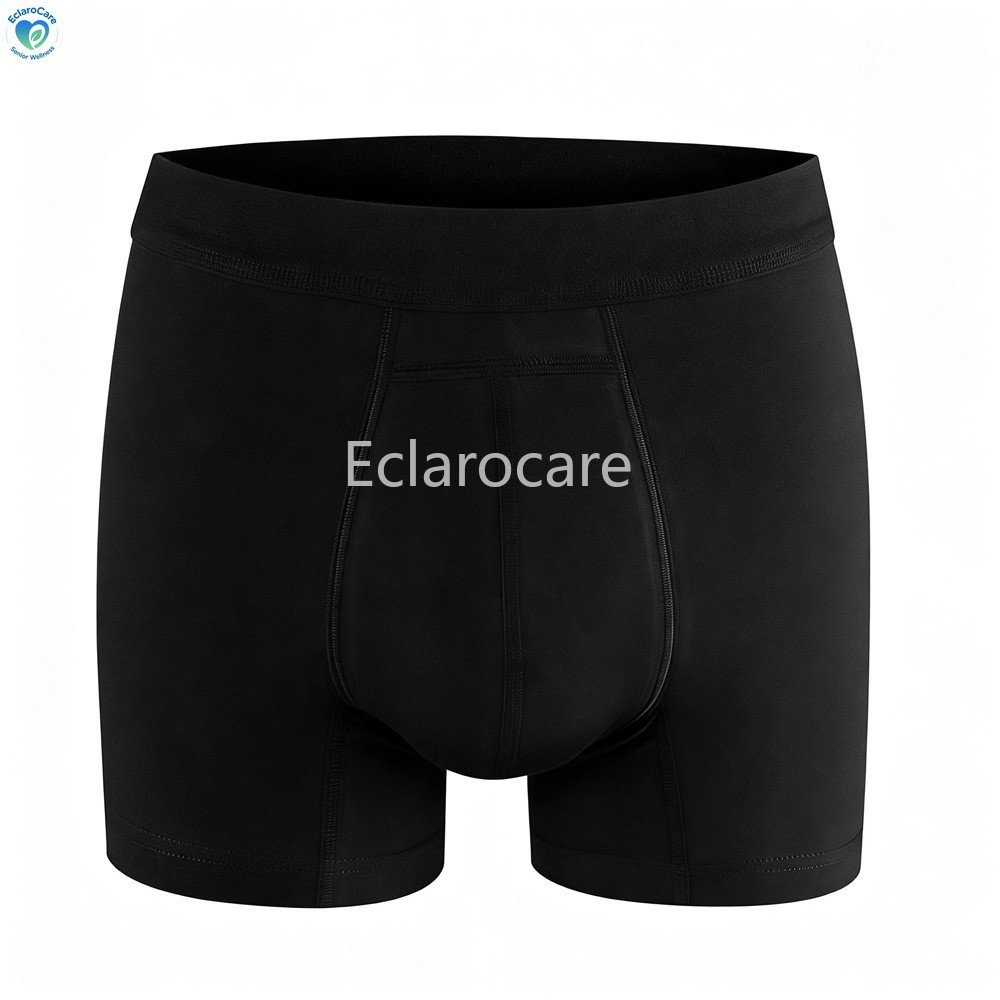 2PCS Washable Incontinence Underwear for Men Leakproof Urinary Bladder Leakage