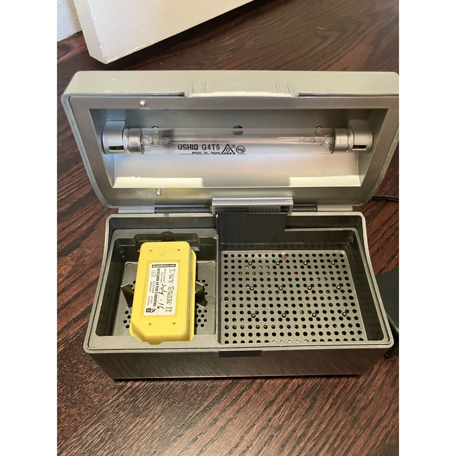 Dry & Store Global Model TRG-AA Electric Hearing Aid Dehumidifier with UV-C Lamp