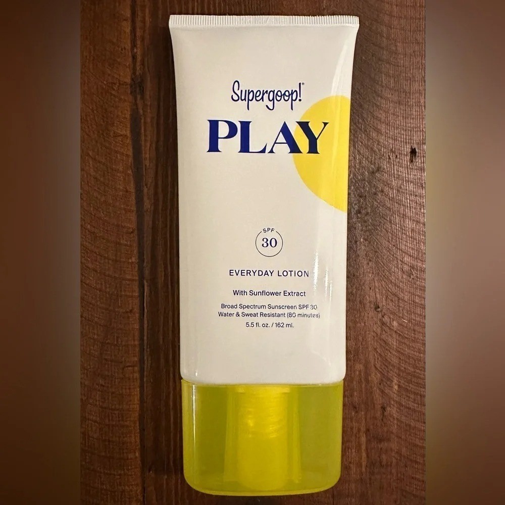 Supergoop! Authentic Everyday Lotion SPF 50 Face & Body Sunscreen 5.5 oz/162 mL