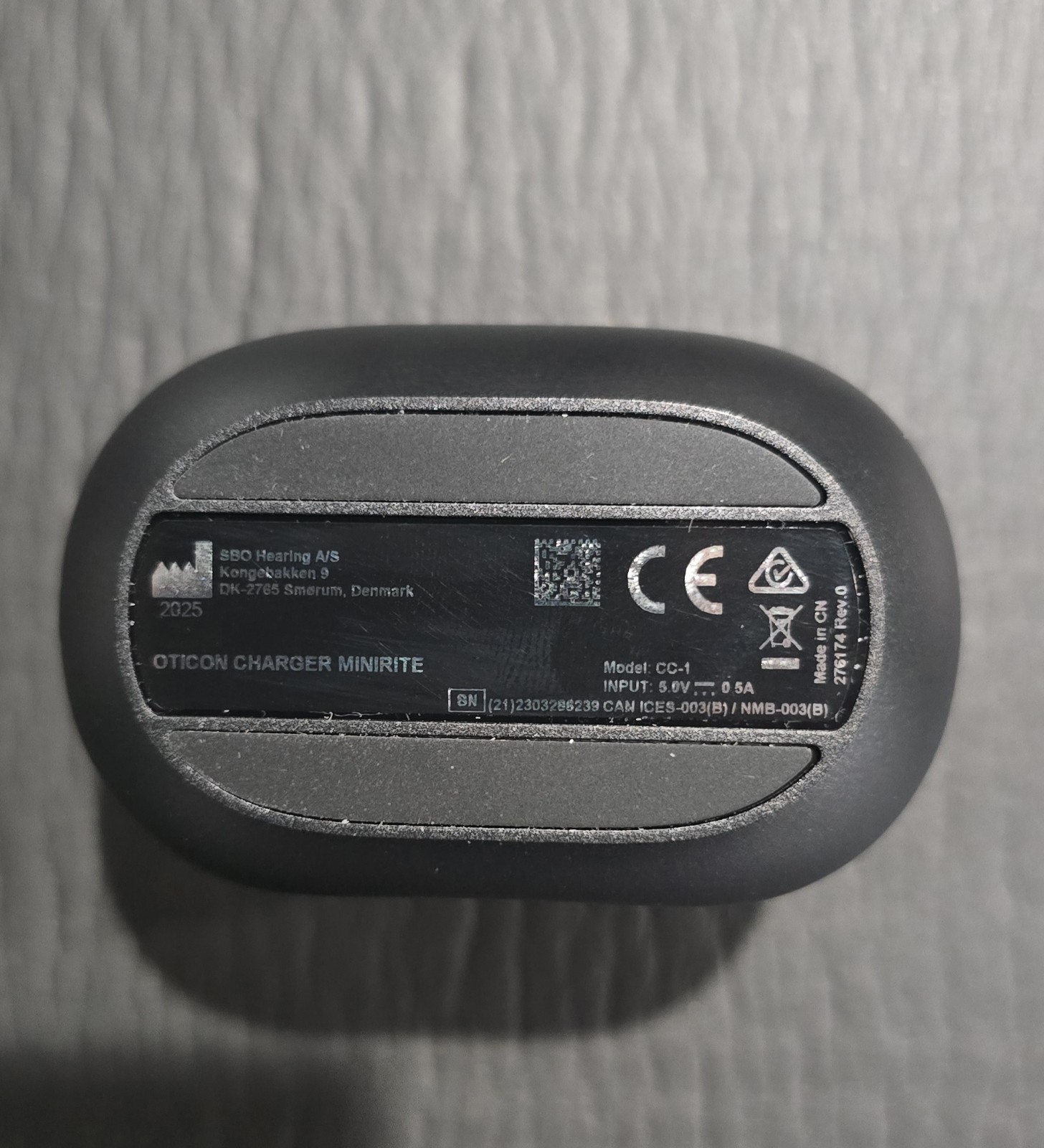 Oticon Charger Minirite For Intent Hearing Aids CC-1 Smart Charger Case