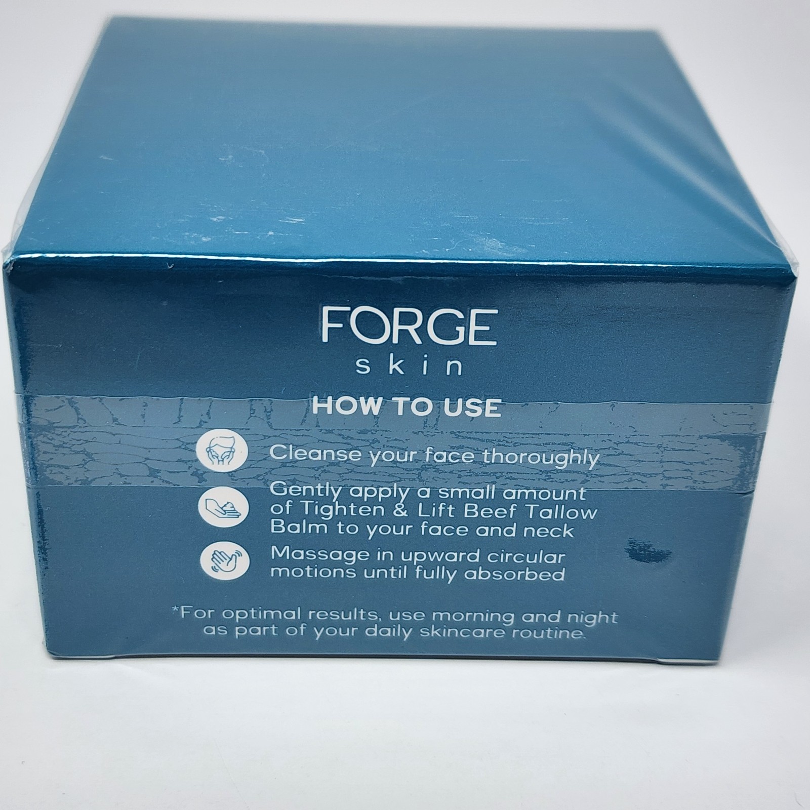Forge Skin Women Tighten & Lift Beef Tallow Balm Moisturizer Face & Neck 1.7 oz