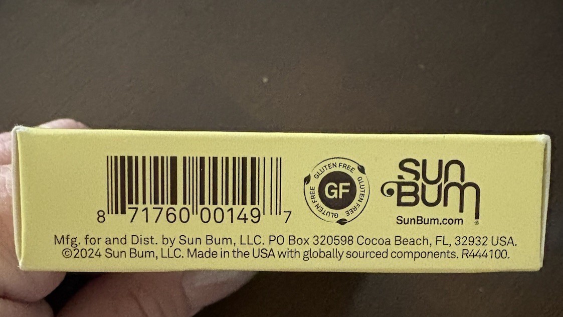 NEW Sun Bum Coconut Sunscreen Broad Spectrum SPF 30 Lip Balm – NEW