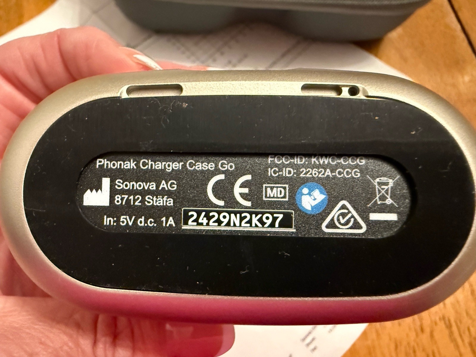 Phonak Audeo L-RL Hearing Aids, Charger, Case, Travel Case, Accessories Set!