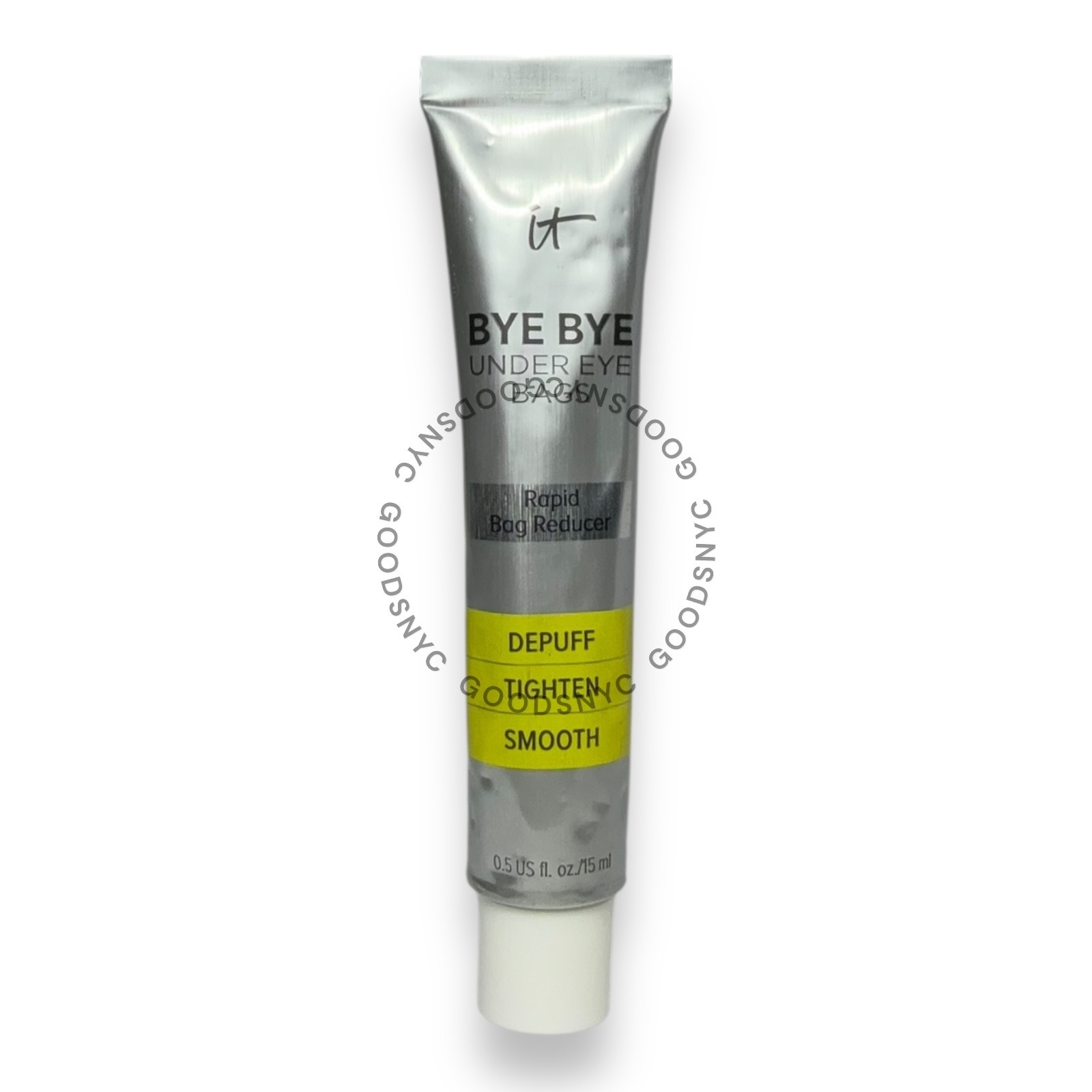 PACK OF 2 IT Cosmetics Bye Bye Under Eye Bags Rapid Bag Reducer 0.5 fl oz