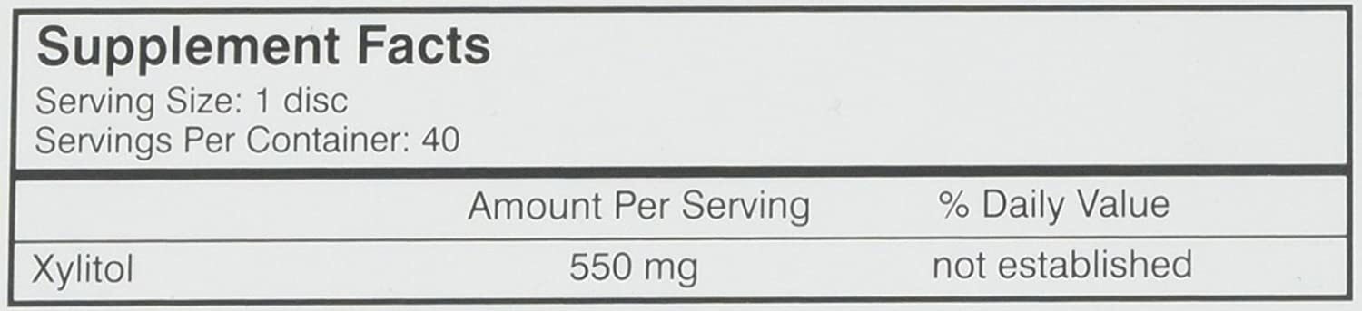 Xylimelts Dry Mouth Discs MILD MINT 40ct ALWAYS FRESH!