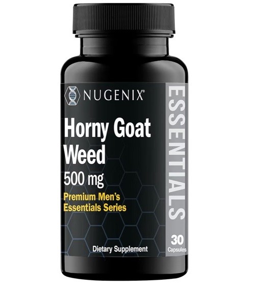 2 – PACK Nugenix Horny Goat Weed 500 mg – 30 Capsules EXP 03/2027