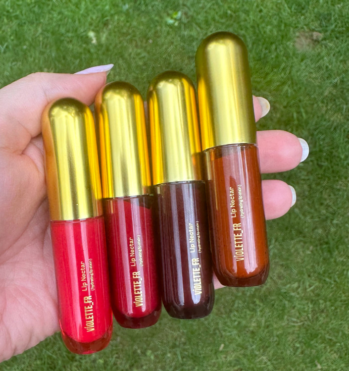 NIB 100% Authentic VIOLETTE_FR LIP NECTAR Hydrating Lip Stain,0.12oz,6 colors