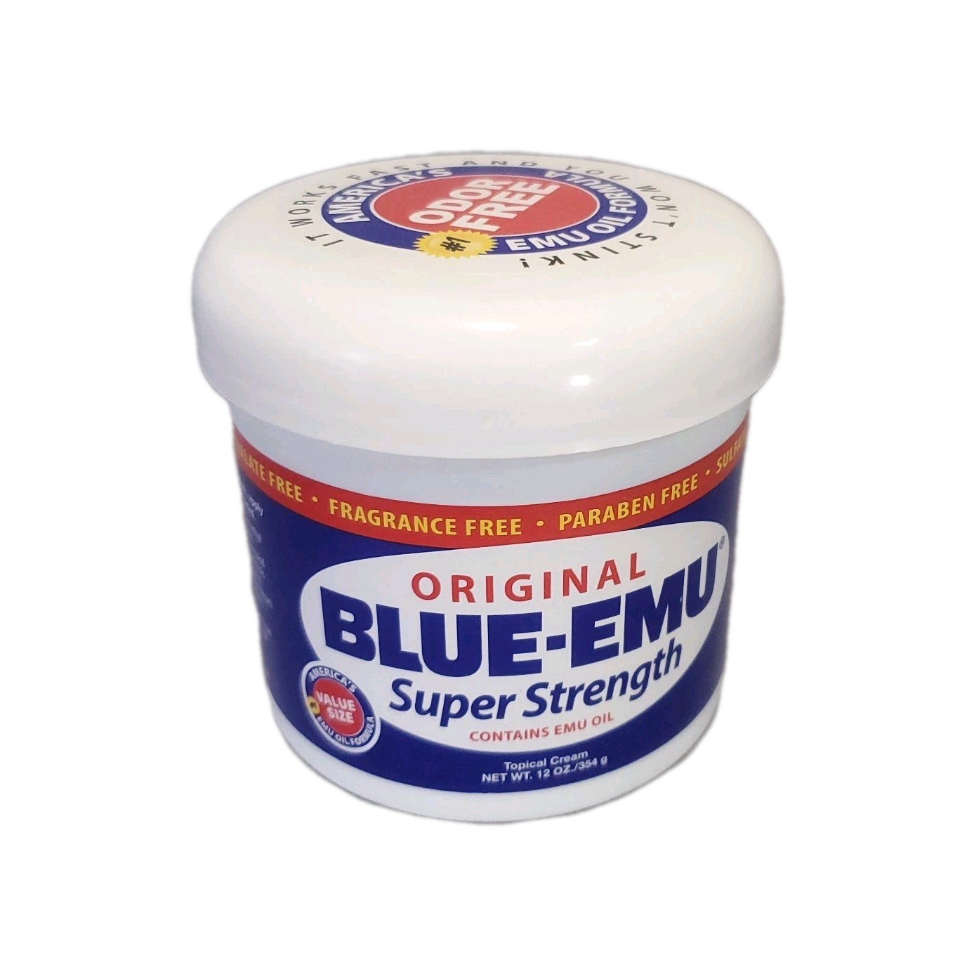 Original BLUE EMU Super Strength Topical Cream 12 oz EXP 2029