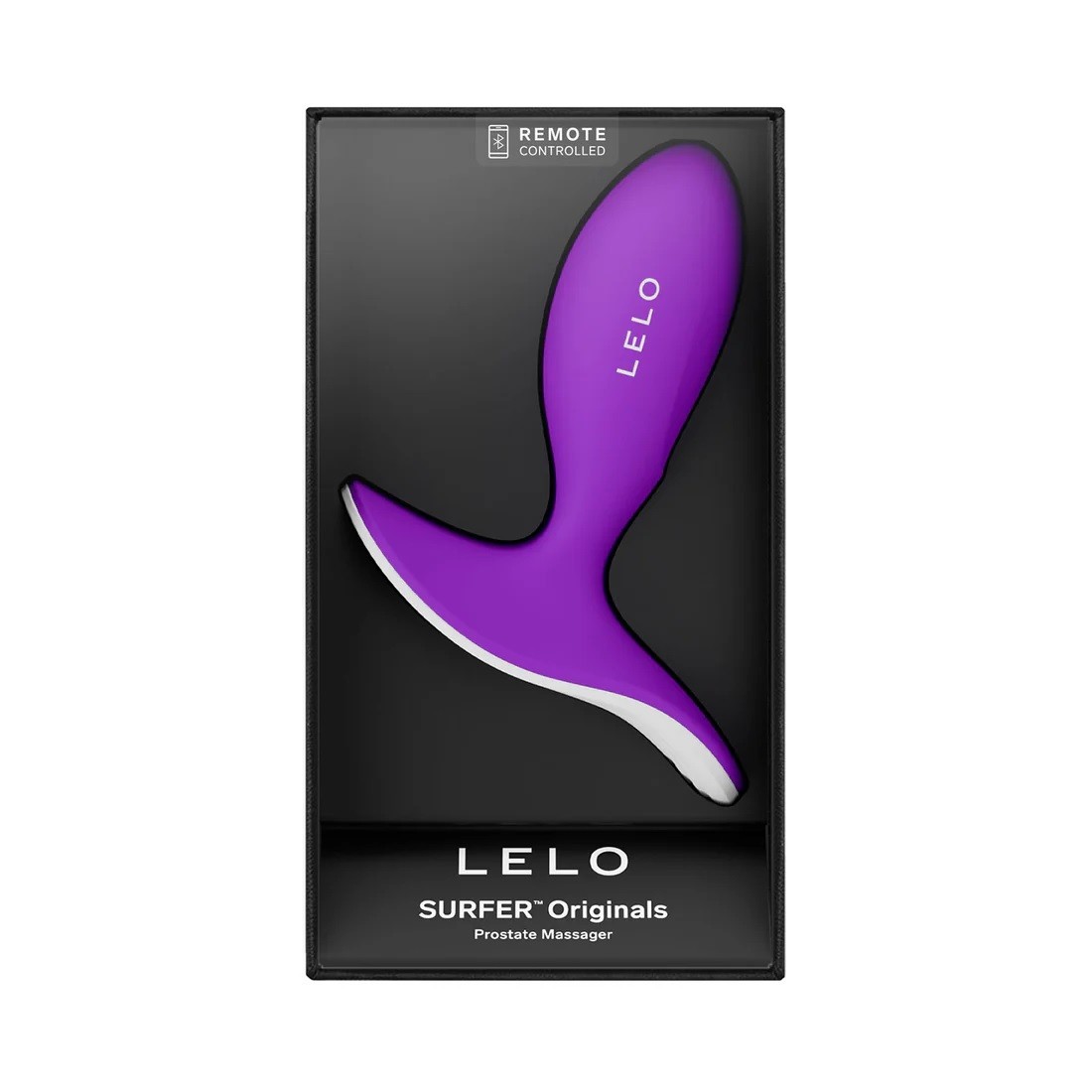LELO SURFER Originals Prostate Massager Designed for Men, Purple
