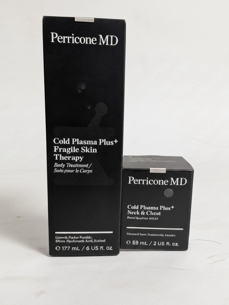 Perricone MD Cold Plasma Plus DUO – Neck & Chest Cream & Fragile Skin Therapy