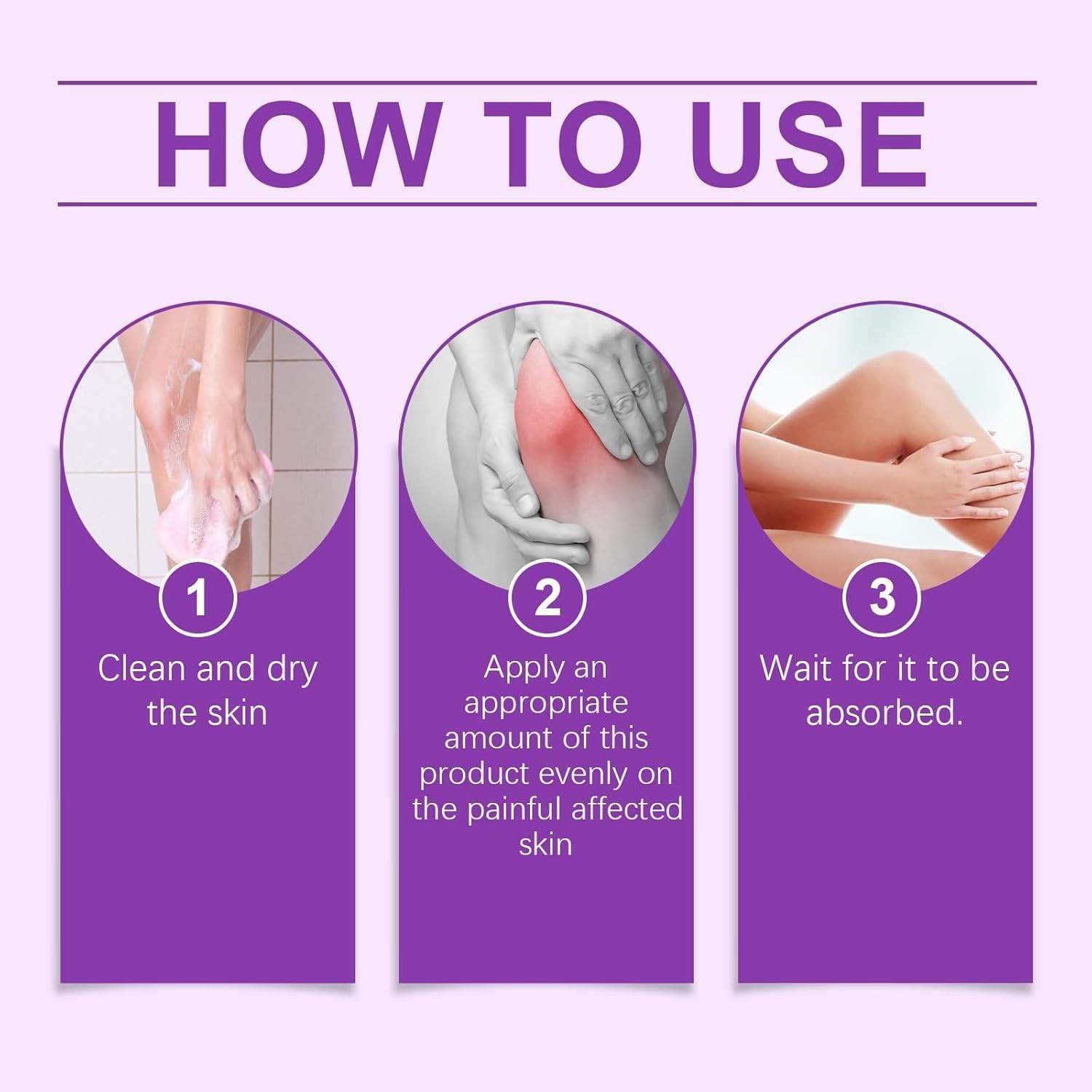 2PCS Joint Purple Gel, Purple Relief Soothing Massage Cream,Joint Activities